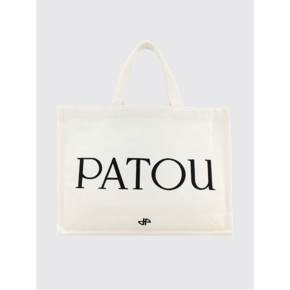 Patou Women Patou Cotton Bag With Embroidered Logo